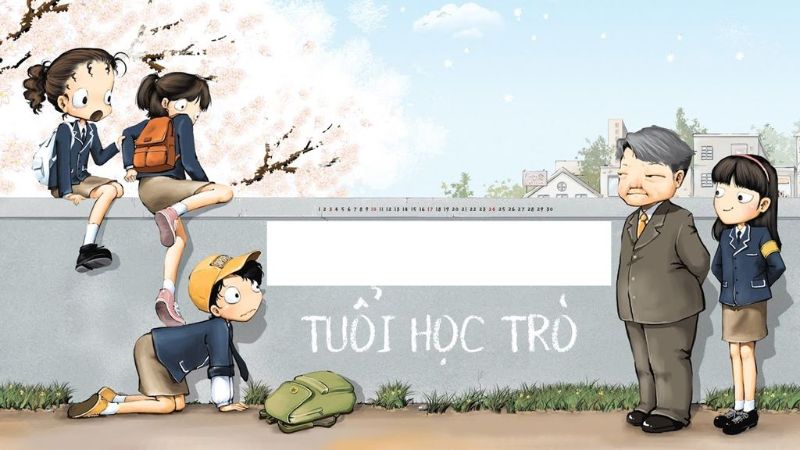 Tuổi học trò trong từng trang sách