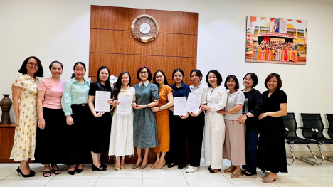 Trường Tiểu học Kim Đồng long trọng tổ chức Lễ trao Quyết định tuyển dụng viên chức năm 2025 – Mở đầu hành trình cống hiến và trưởng thành