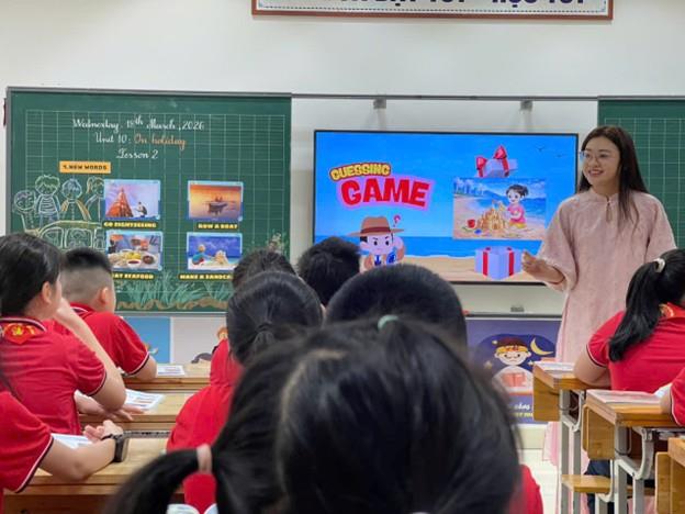 Chuyển đổi số trong giảng dạy môn Tiếng Anh – Bước đệm cho ngôn ngữ thứ hai tại trường Tiểu học Kim Đồng