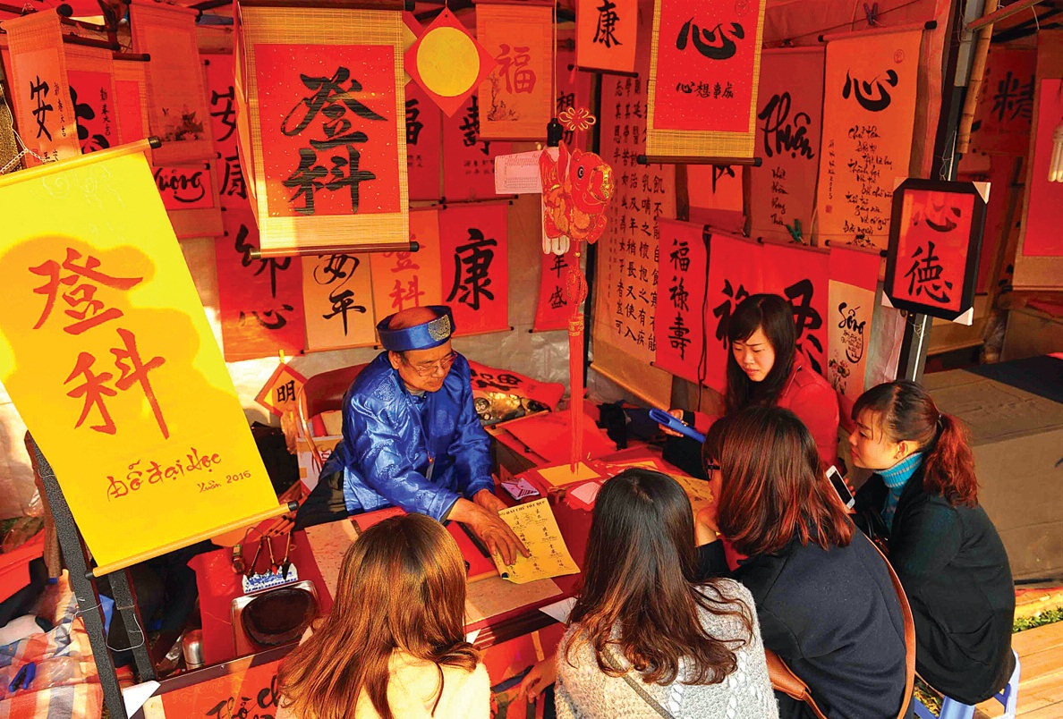 XIN CHỮ ĐẦU XUÂN – NÉT ĐẸP VĂN HÓA CỦA NGƯỜI VIỆT – Trường Đại học Phòng cháy Chữa cháy