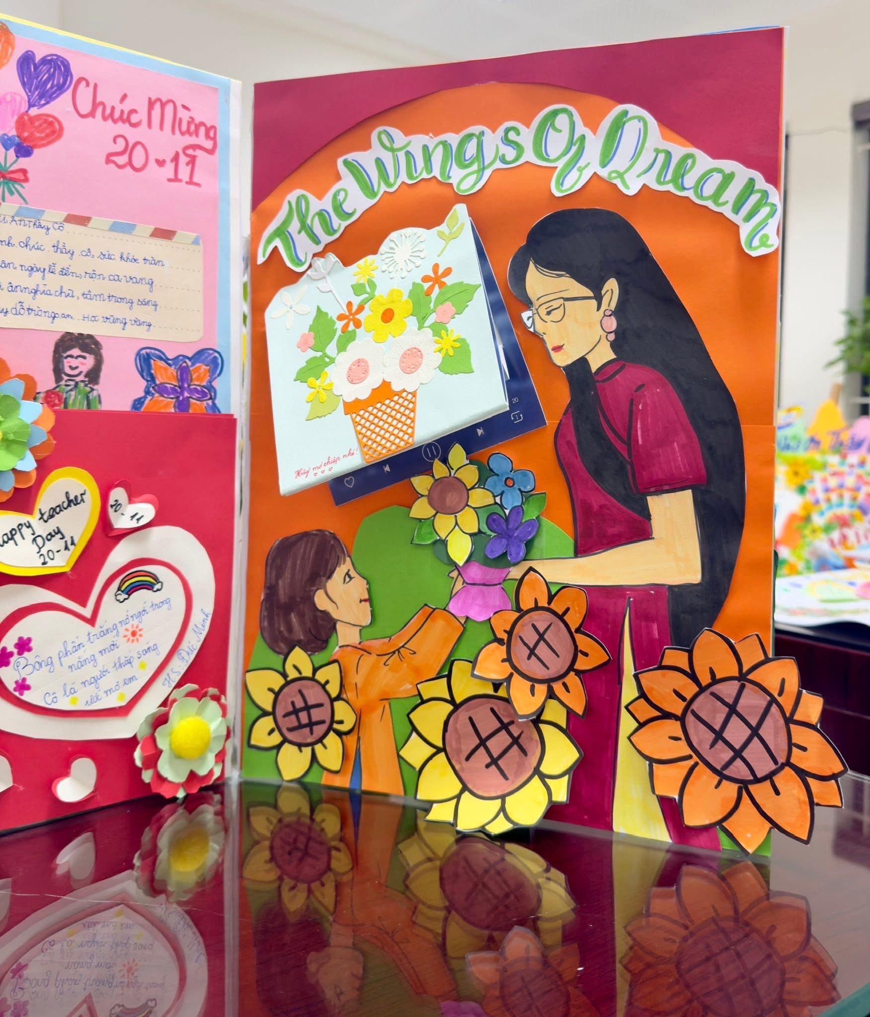 A poster with a person and flowers

AI-generated content may be incorrect.