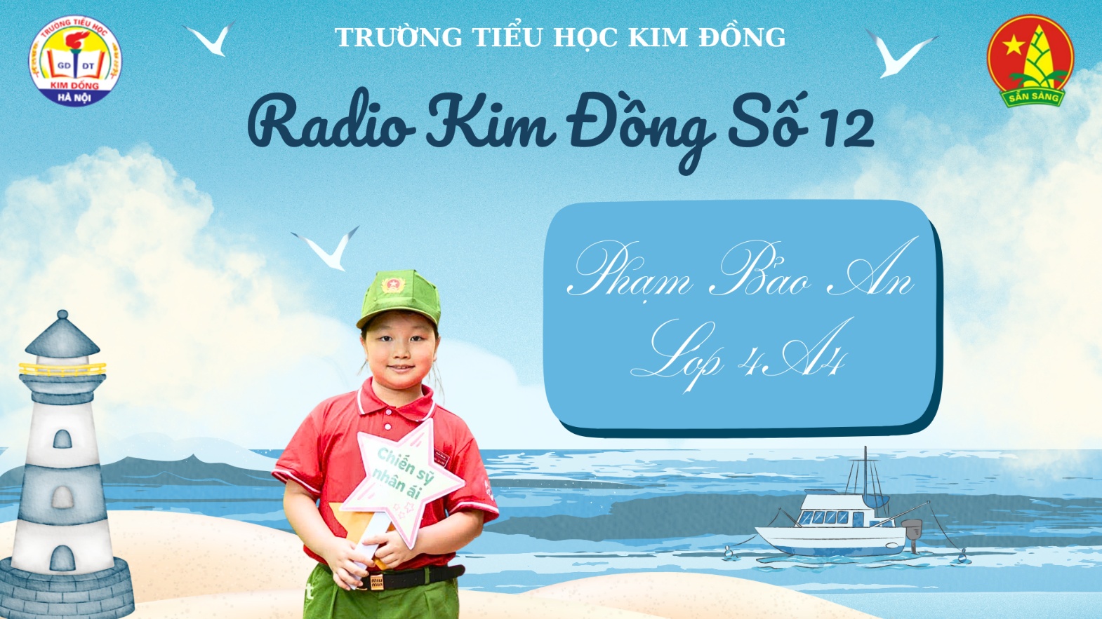 A child holding a star
Description automatically generated