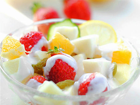 A bowl of fruit salad
AI-generated content may be incorrect.