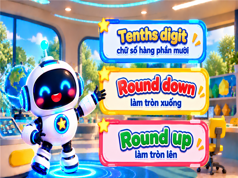 A cartoon robot in a room

Description automatically generated
