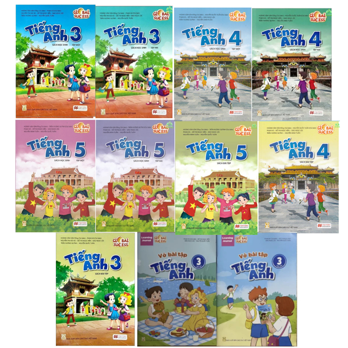 Sách - Tiếng Anh 1 2 3 4 5 Global Success (Bộ Kết nối tri thức với cuộc  sống) | Shopee Việt Nam